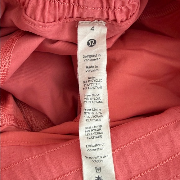 Lot of Lululemon Skirts Hotty Hot High Rise Skort Size 4 Running Tennis Preppy - Picture 11 of 11